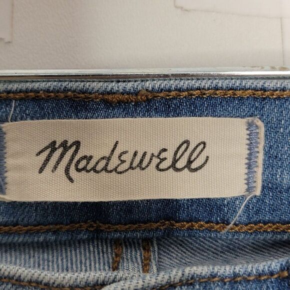 Madewell Women's 9" High Rise Skinny Jeans Size 24 Medium Wash Blue Denim 25x28 - Picture 4 of 11